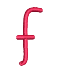 Maxine Lowercase F