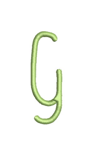 Maxine Lowercase G