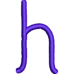 Maxine Lowercase H