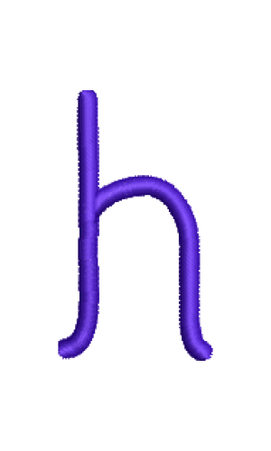 Maxine Lowercase H