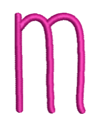 Maxine Lowercase M