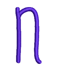 Maxine Lowercase N