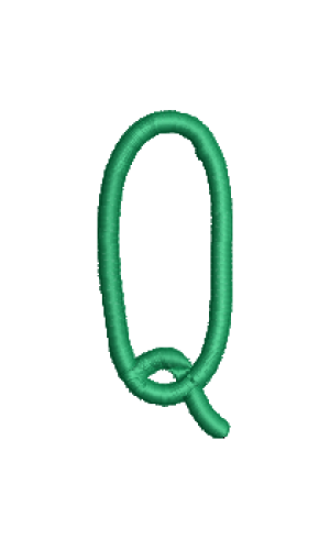 Maxine Lowercase Q