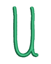 Maxine Lowercase U