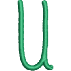 Maxine Lowercase U