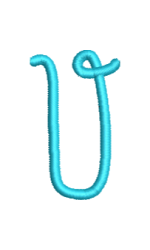 Maxine Lowercase V