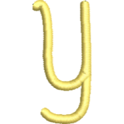 Maxine Lowercase Y
