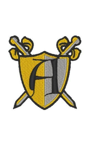 Medieval Shield Alphabet A