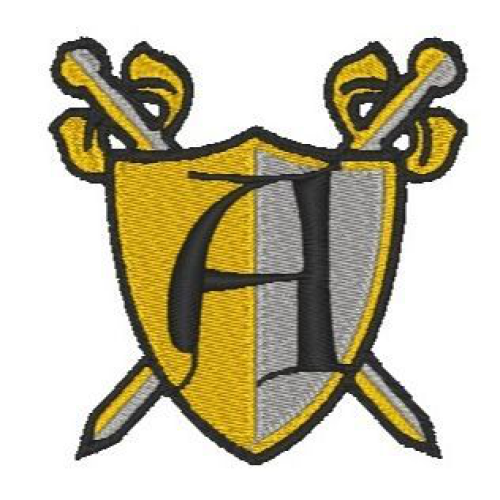 Medieval Shield Alphabet A