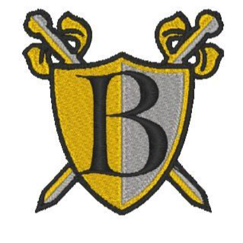 Medieval Shield Alphabet B