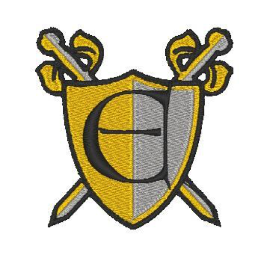 Medieval Shield Alphabet E Medieval Shield Alphabet E