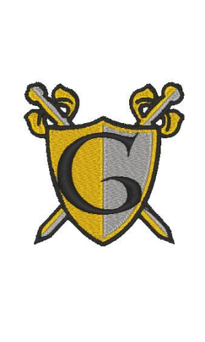 Medieval Shield Alphabet G