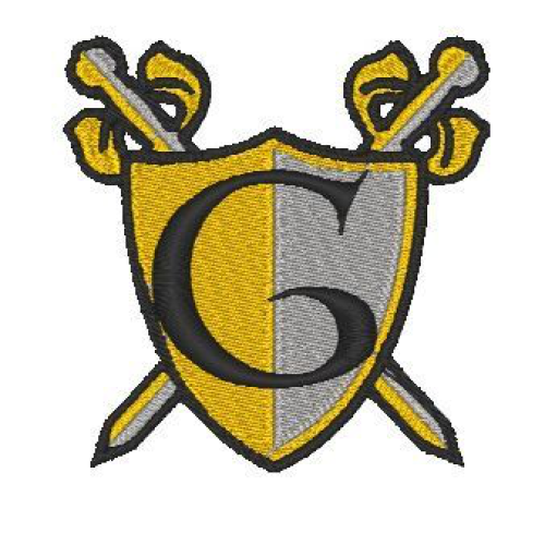 Medieval Shield Alphabet G