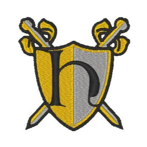 Medieval Shield Alphabet H Medieval Shield Alphabet H