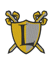 Medieval Shield Alphabet L Medieval Shield Alphabet L