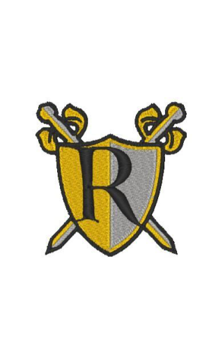Medieval Shield Alphabet R