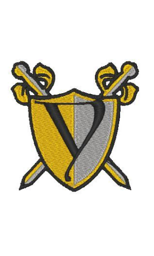 Medieval Shield Alphabet Y