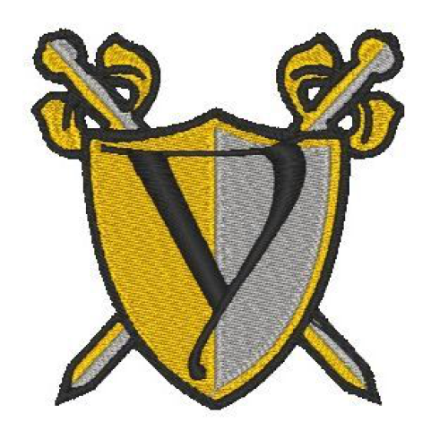 Medieval Shield Alphabet Y