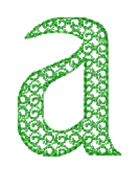 Motif D Font Lower Case A