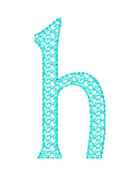 Motif D Font Lower Case H