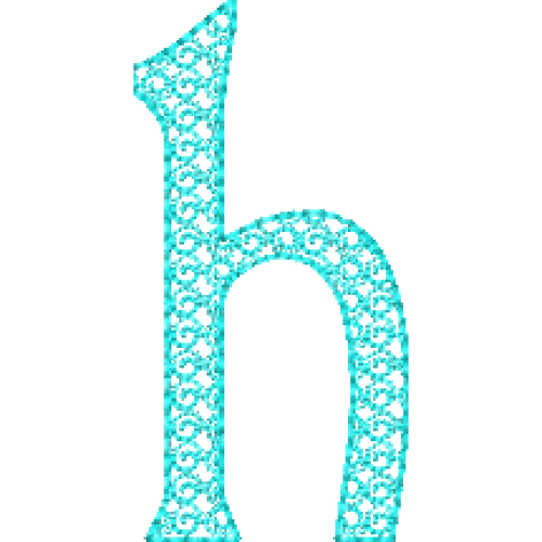 Motif D Font Lower Case H