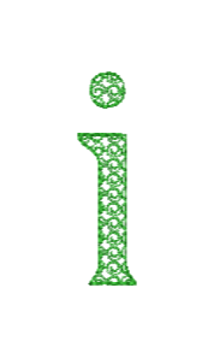 Motif D Font Lower Case I