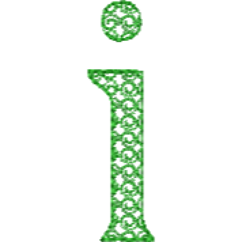 Motif D Font Lower Case I