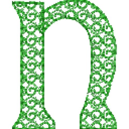 Motif D Font Lower Case N