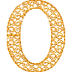 Motif D Font Lower Case O