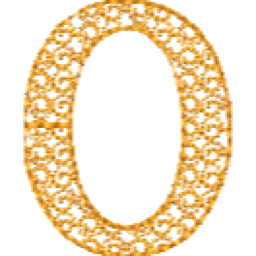Motif D Font Lower Case O