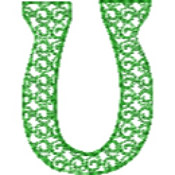 Motif D Font Lower Case U