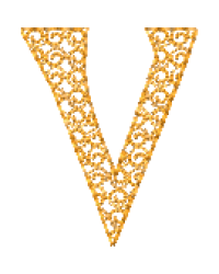 Motif D Font Lower Case V