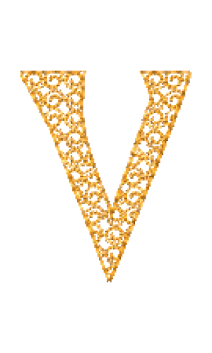 Motif D Font Lower Case V