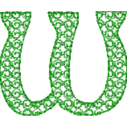 Motif D Font Lower Case W