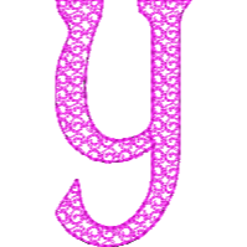 Motif D Font Lower Case Y