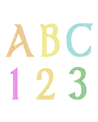 Motif D Font Set