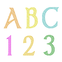 Motif D Font Set