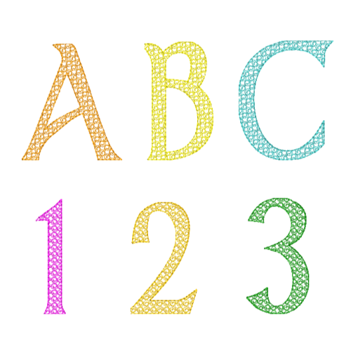 Motif D Font Set
