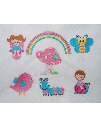 Mushroom Fairies Set