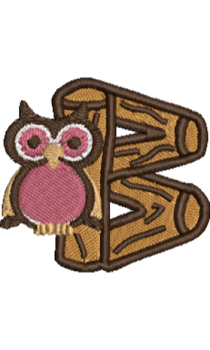 Owl Alphabet B