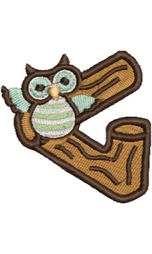 Owl Alphabet G
