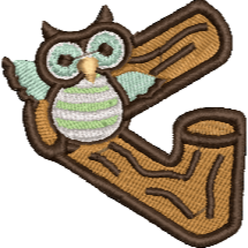 Owl Alphabet G