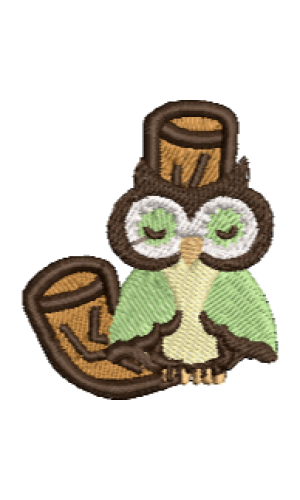 Owl Alphabet J