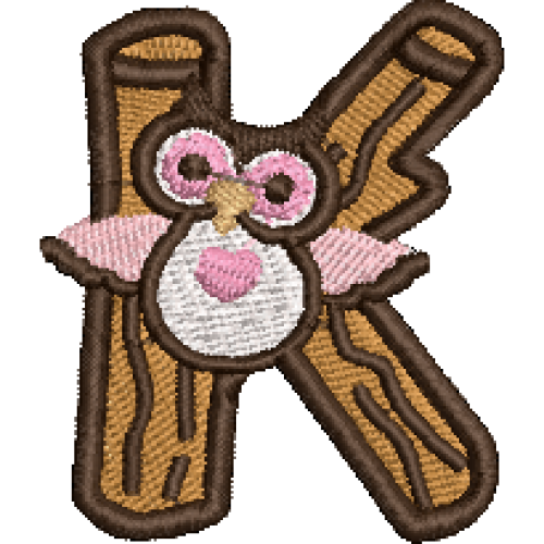 Owl Alphabet K