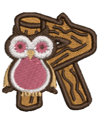 Owl Alphabet R
