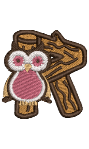 Owl Alphabet R