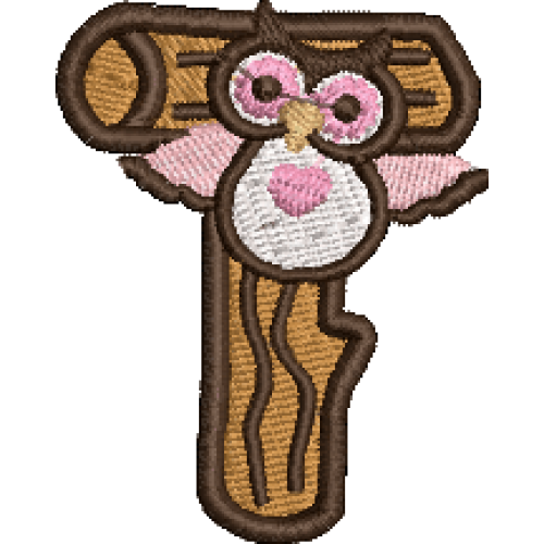 Owl Alphabet T
