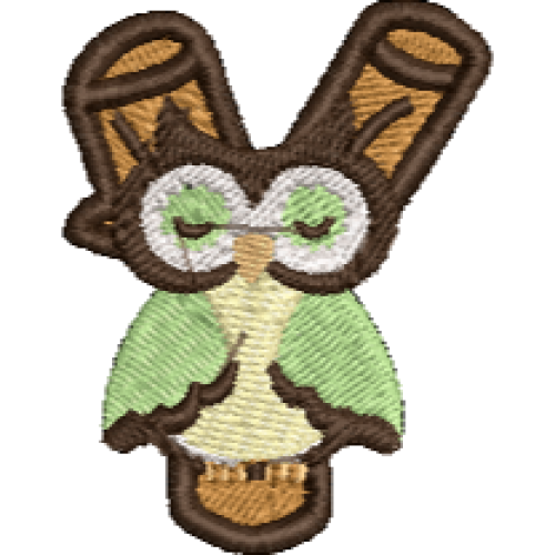 Owl Alphabet Y