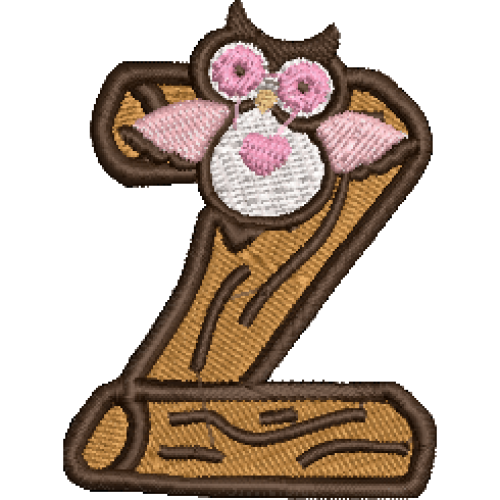 Owl Alphabet Z