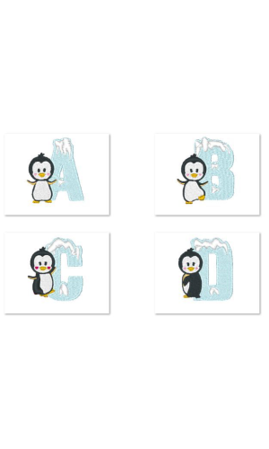 Penguin Alphabet Set